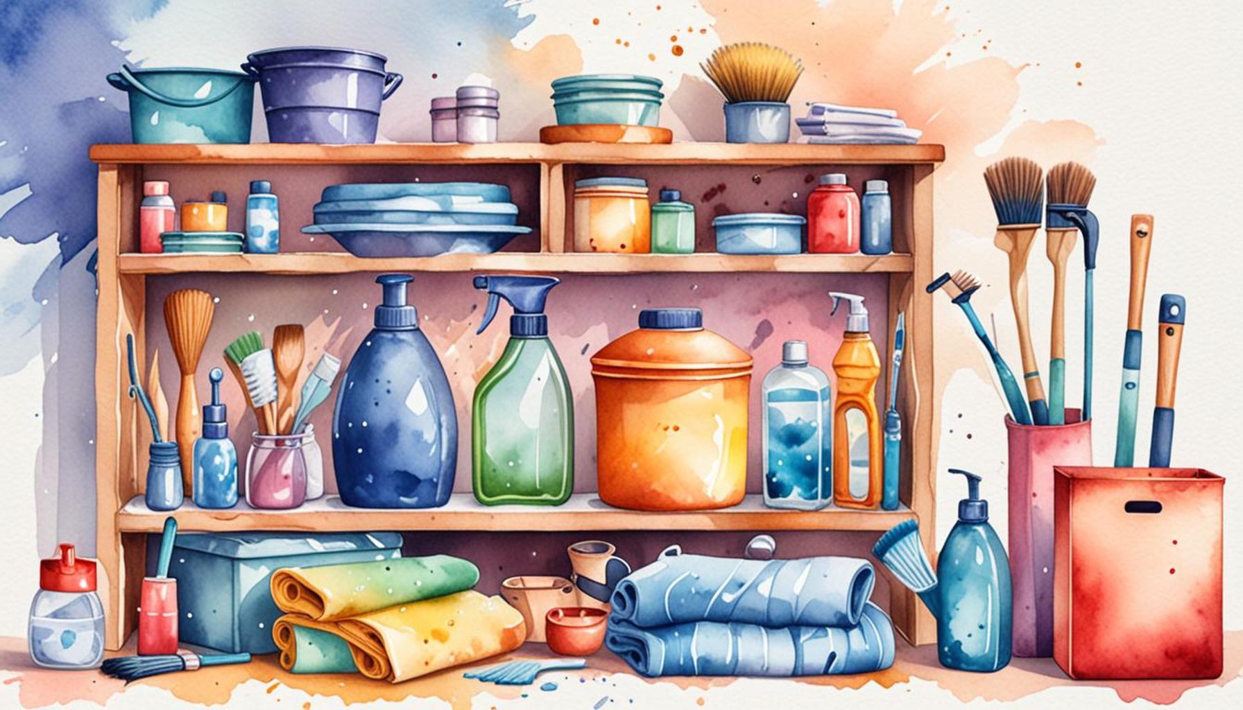 The best storage methods for cleaning tools to optimize space at home