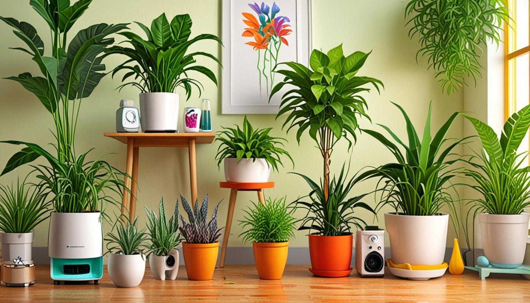 Using air-purifying plants for a cleaner and healthier home