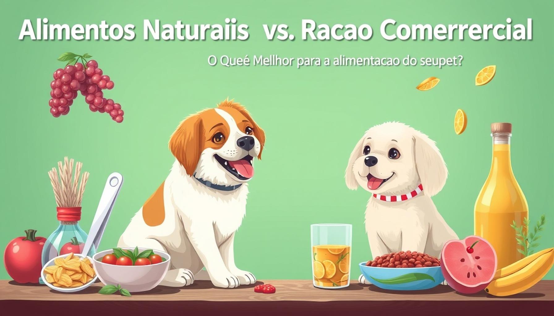 Natural Foods vs. Commercial Feed: What is Better for Your Pet’s Nutrition?