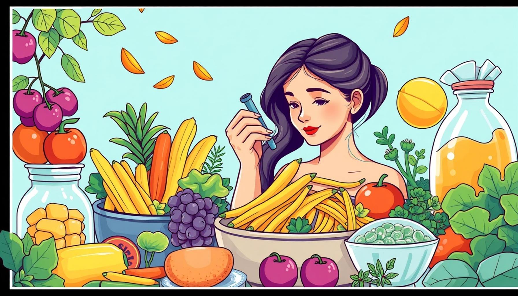 How Food Choices Influence Skin Health and Self-Esteem